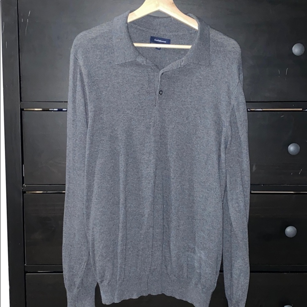 Croft & Barrow 3/4 Button Up Sweater